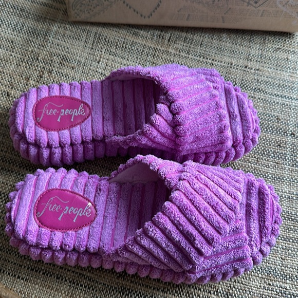 FREE PEOPLE Two Days In Ibiza Platform Sandals/Slippers Orchid SIZE 6 NEW IN BOX - Picture 2 of 4